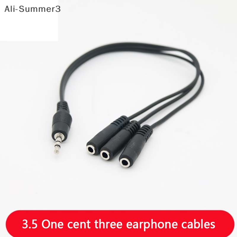 3.5mm 3 Way Port Aux Multi Hea - Earphone Splitter Jack ulasan dan harga