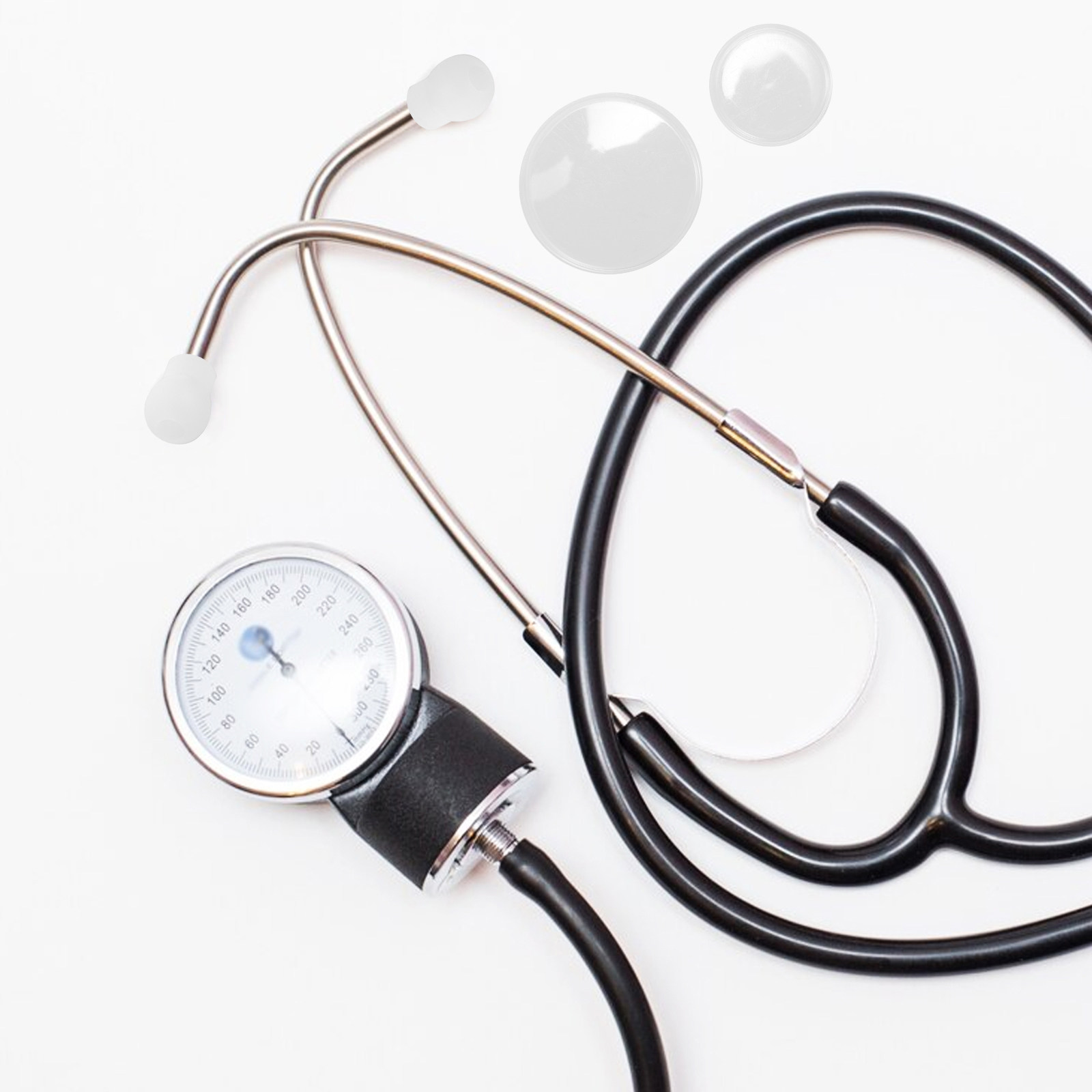 1Set Silicone Stethoscope Earp - Silicone Ear Tip Replacement ulasan dan harga