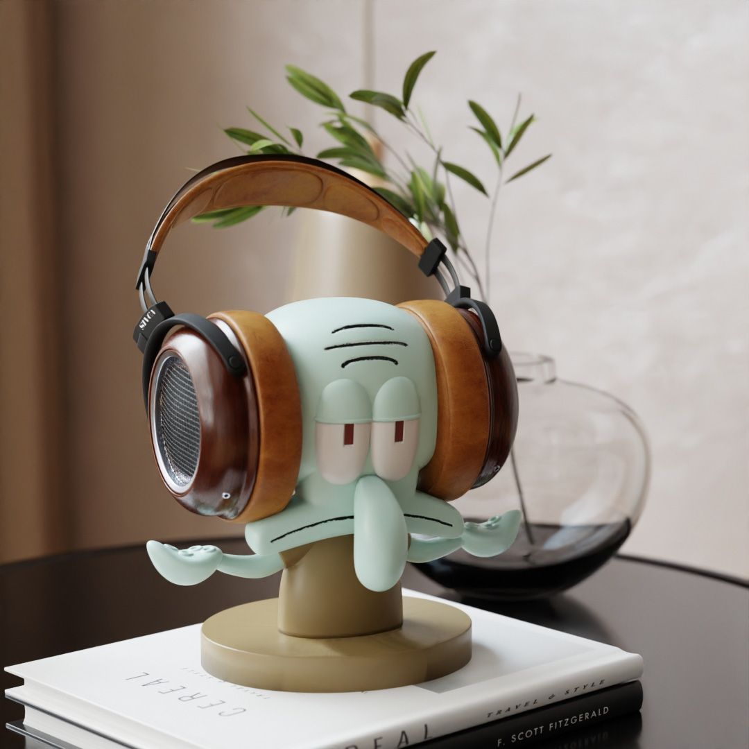 SpongeBobs SquarePants Squidwa - Headphone Stand Desk ulasan dan harga