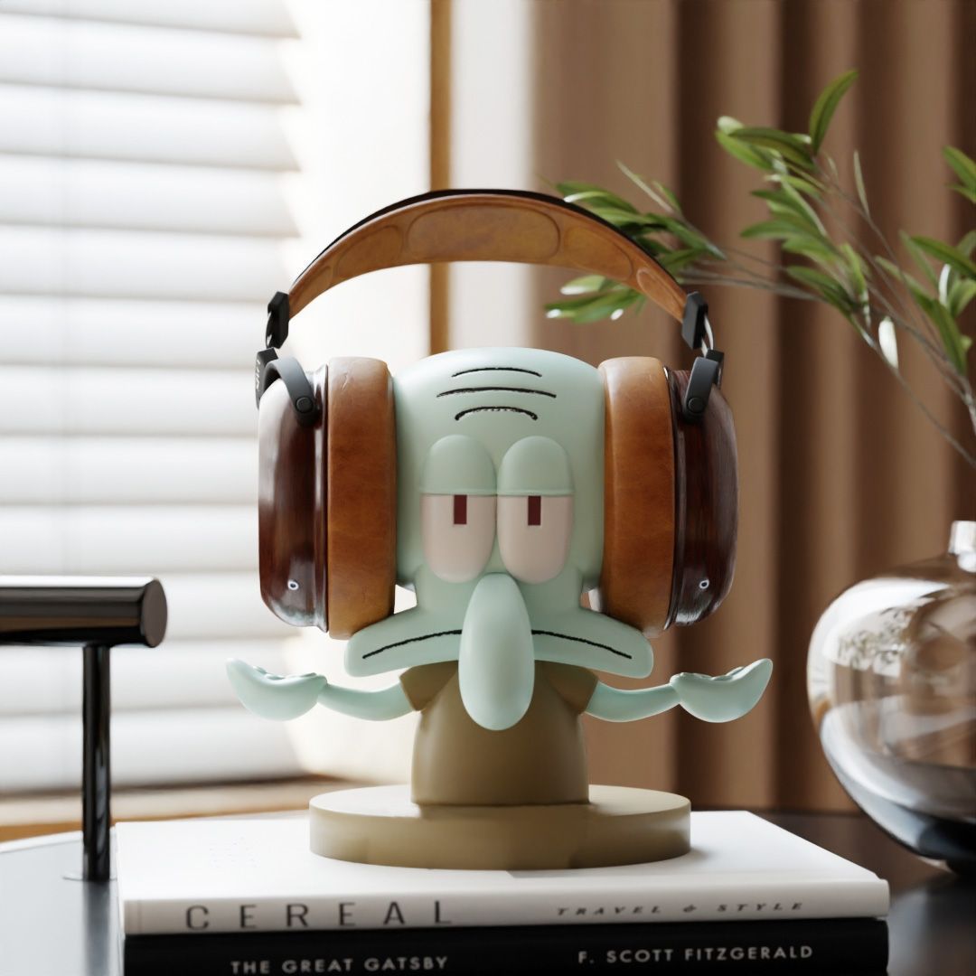 SpongeBobs SquarePants Squidwa - Headphone Stand Desk ulasan dan harga