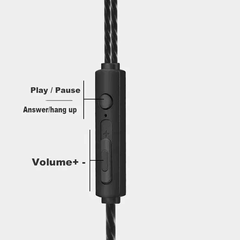 Wired Headphones 3.5mm In-Ear  - Wired Earphone Mic ulasan dan harga