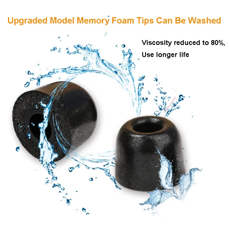 20Pairs ANJIRUI T100 Memory Fo - Earphone Foam Tip ulasan dan harga