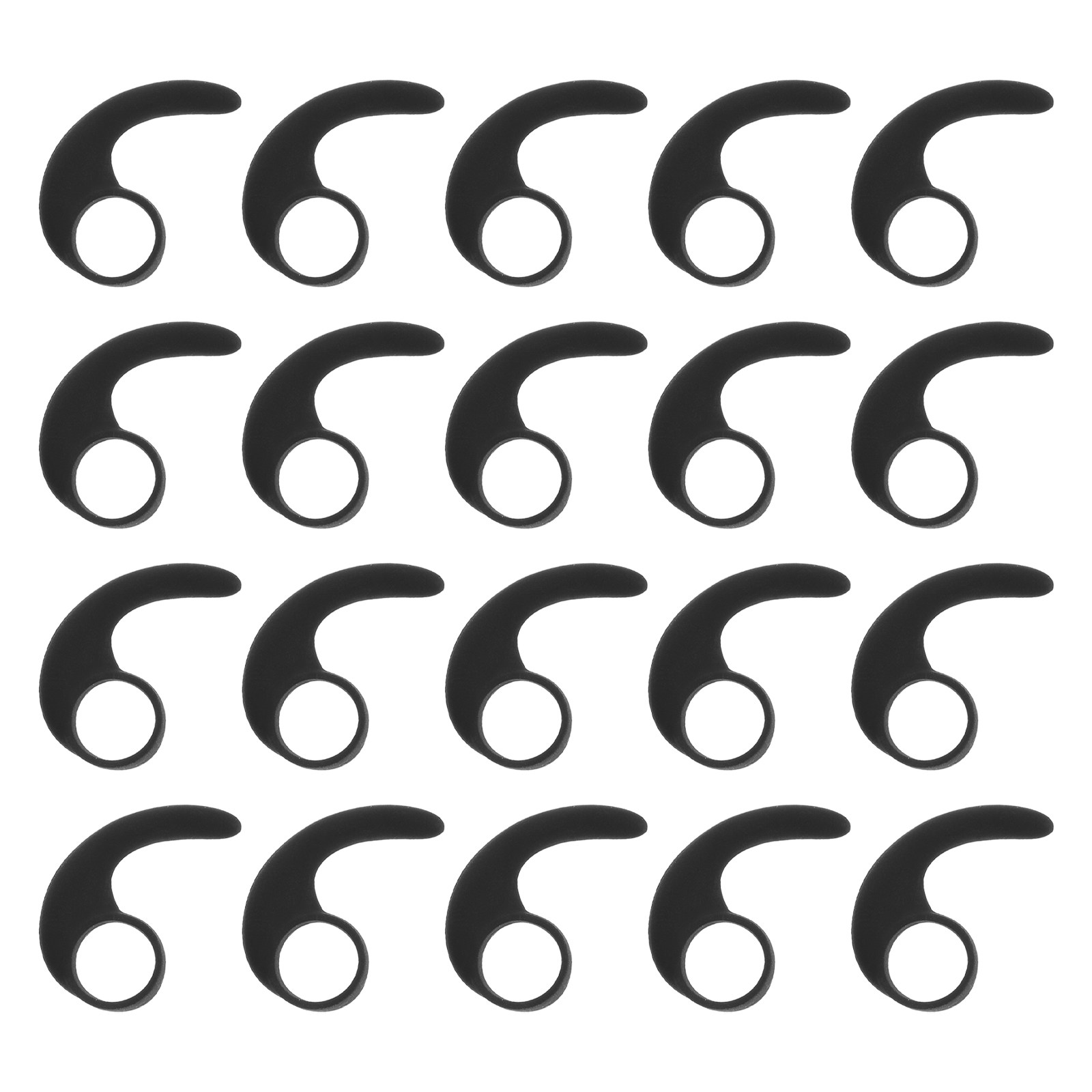 20Pcs Silicone Sports Ear Wing - Sports Earphone Hook ulasan dan harga