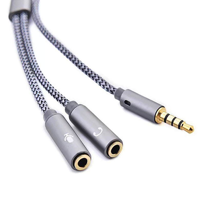 3.5mm Audio Splitter Y Jack 1  - Earphone Splitter Jack ulasan dan harga