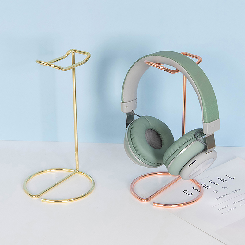 1pc Iron Line Headphone Stand  - Bluetooth Headset On Ear ulasan dan harga